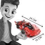 Buki® Set za sestavljanje vozila na daljinsko upravljanje Sports Car