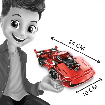 Buki® Set za sestavljanje vozila na daljinsko upravljanje Sports Car