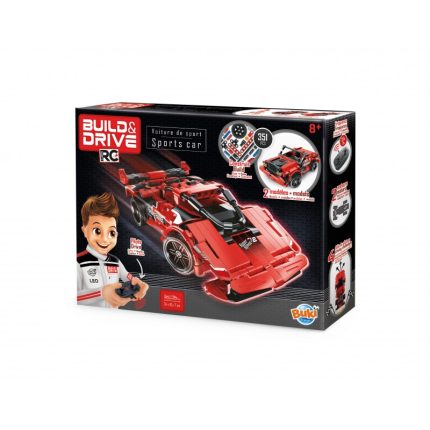 Buki® Set za sestavljanje vozila na daljinsko upravljanje Sports Car