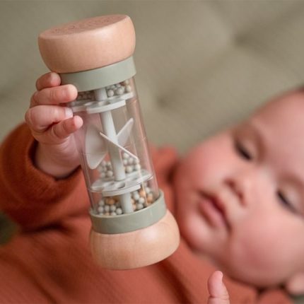 Little Dutch Ropotuljica Rain Rattle Little Farm