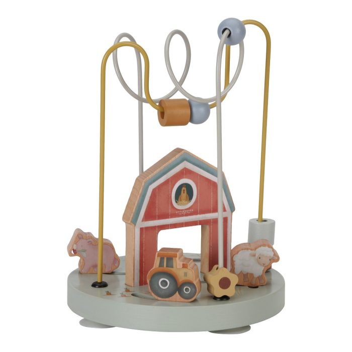 Little Dutch Aktivna lesena spirala Little Farm