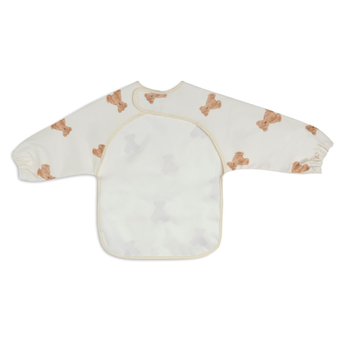jollein nepremočljiv slinček z rokavi teddy bear