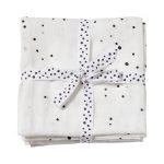 Done by Deer - Komplet tetra pleničk - Dreamy dots, white
