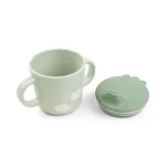 Done by Deer - Prvi jedilni set Foodie Happy clouds, Green