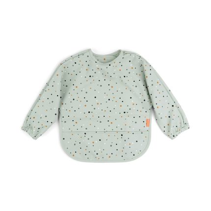 Done by Deer - Slinček z rokavi Happy Dots Green