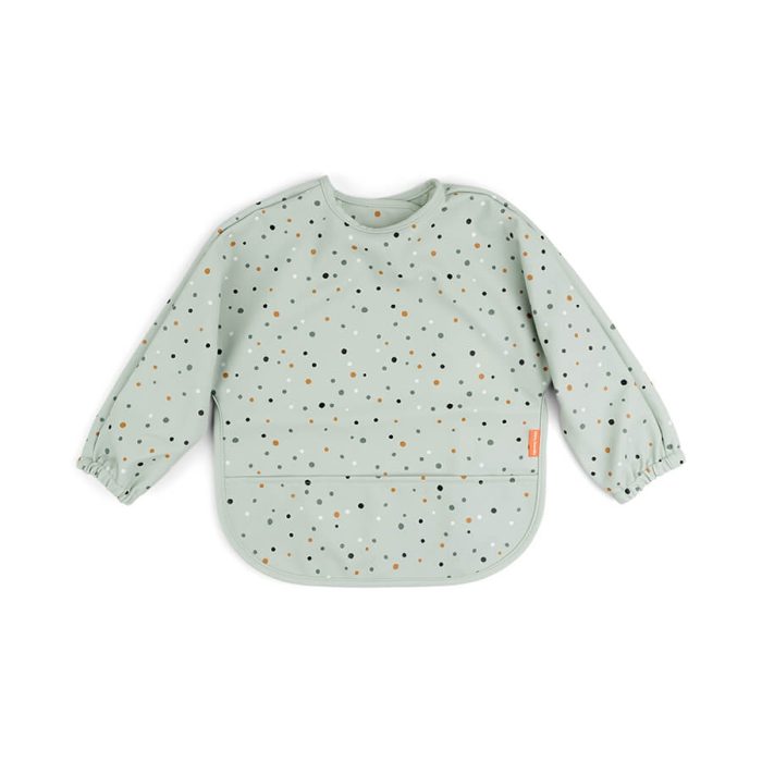 Done by Deer - Slinček z rokavi Happy Dots Green
