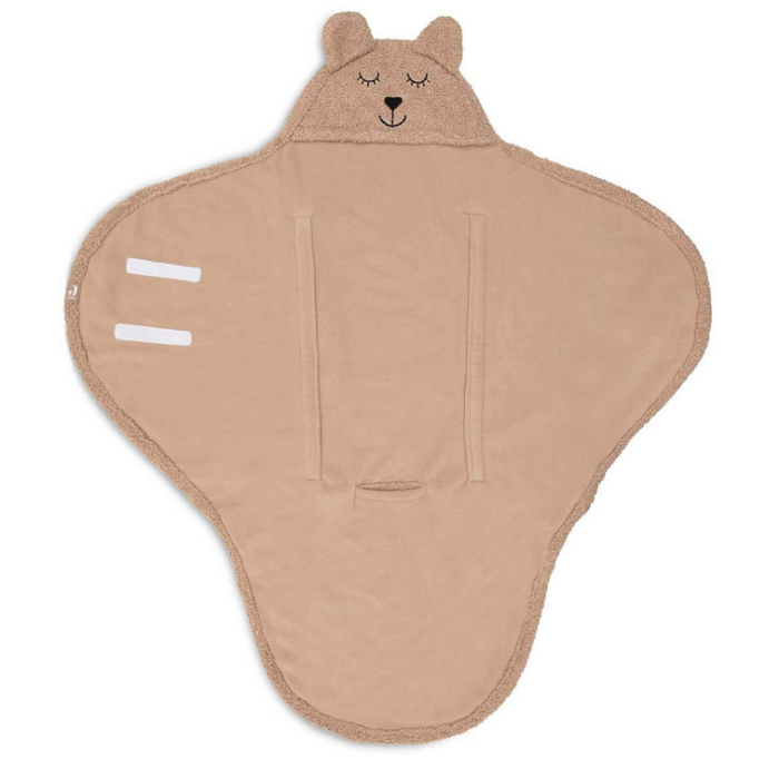 Jollein® Odeja za novorojenčke Bear Boucle Biscuit