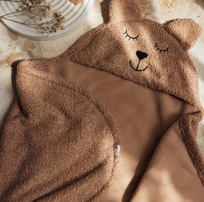 Jollein® Odeja za novorojenčke Bear Boucle Biscuit