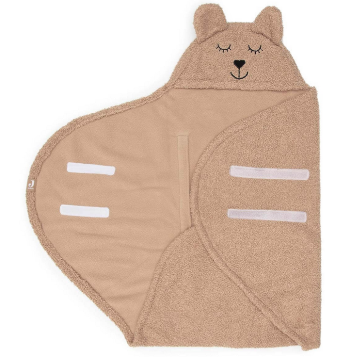 Jollein® Odeja za novorojenčke Bear Boucle Biscuit