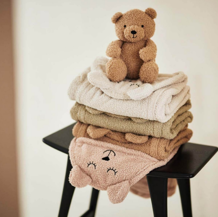 Jollein® Odeja za novorojenčke Bear Boucle Wild Rose