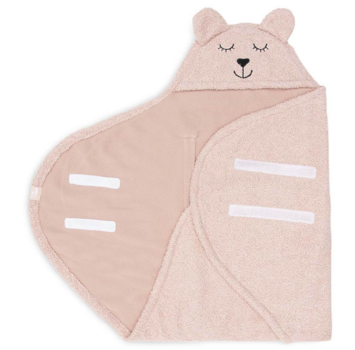 Jollein® Odeja za novorojenčke Bear Boucle Wild Rose