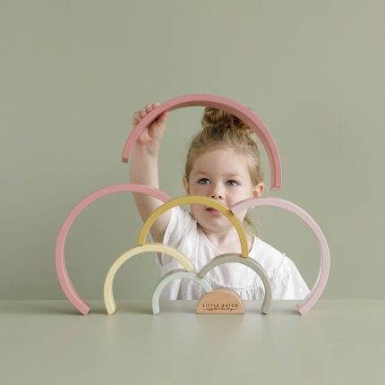 Little Dutch Lesena mavrica - Pink