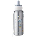 Little Dutch steklenička iz nerjavečega jekla flip-up Sailors bay 350ml