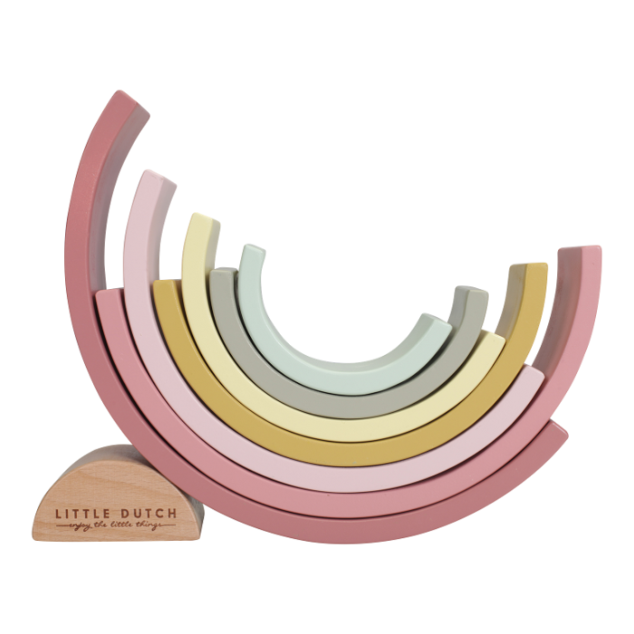 Little Dutch Lesena mavrica - Pink