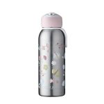 Little Dutch steklenička iz nerjavečega jekla flip-up Flowers & Butterflies 350ml