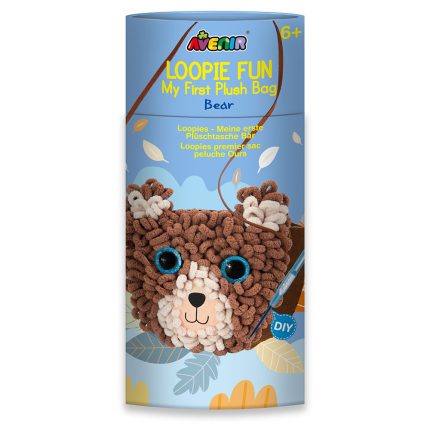 Loopie Fun Moja prva plišasta torba Medvedek