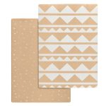 Toddlekind – Obojestranska igralna podloga Seashell Wheat