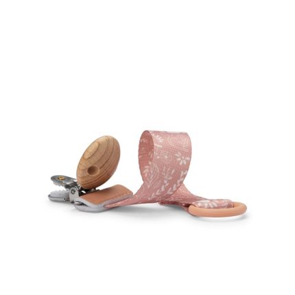 Elodie - Lesena priponka za dudo, Monkey Sunrise Pink