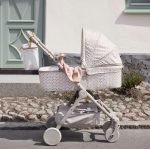Elodie - Organizator za voziček - Creamy White