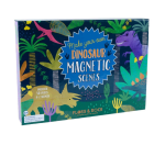 Floss&Rock® Magnetna knjigica Magnetic Play Scenes Dinosaur