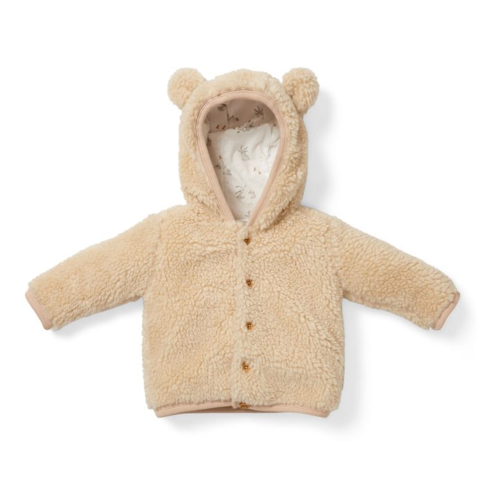 Little Dutch Teddy jakna Baby Bunny Sand