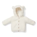 Little Dutch Teddy jakna baby Bunny Off-White