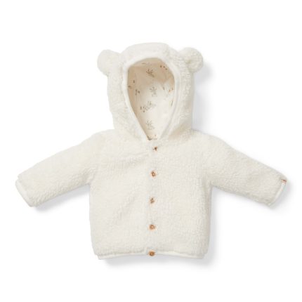 Little Dutch Teddy jakna baby Bunny Off-White