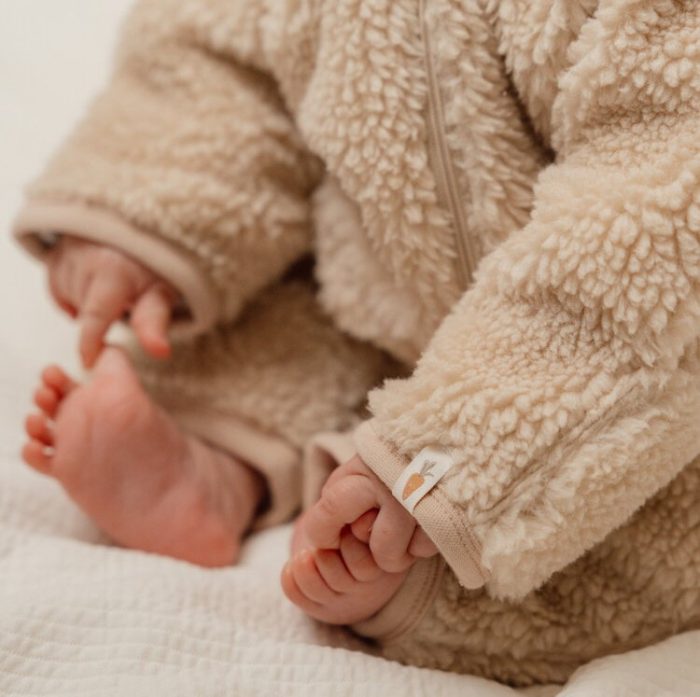 Little Dutch pleten pajac Baby Bunny Sand
