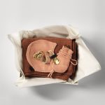 Priponka za dudo - Golden Vintage Flower