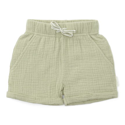 Little Dutch Kratke hlače muslin Grass Green