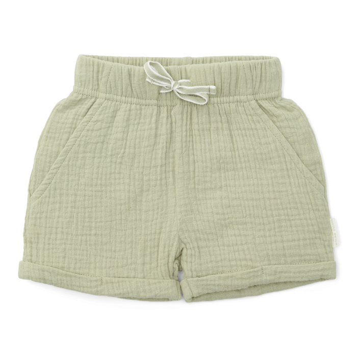 Little Dutch Kratke hlače muslin Grass Green