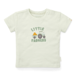 Little Dutch majica s kratkimi rokavi Farm Green