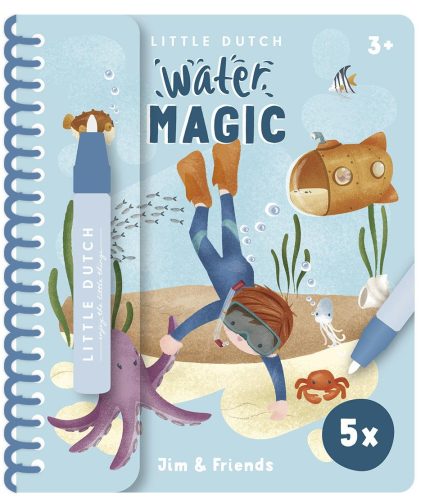 Little Dutch Jim & Friends Water Magic book