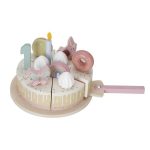 Little Dutch Lesena rojstnodnevna torta Pink