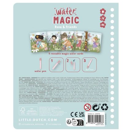 Little Dutch Rosa & Friends Water Magic book