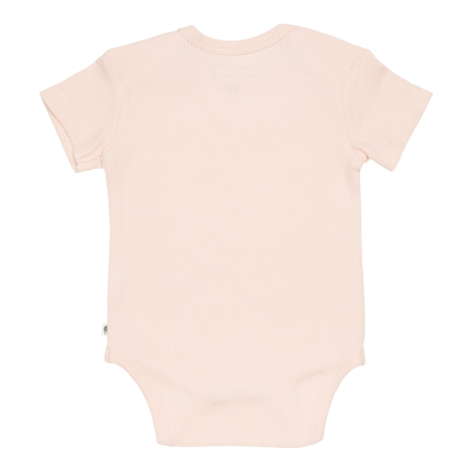 Little Dutch Bodi kratek rokav iz organskega bombaža, Pink 74-80