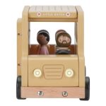 Little Dutch Lesen šolski avtobus s figurami