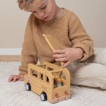 Little Dutch Lesen šolski avtobus s figurami