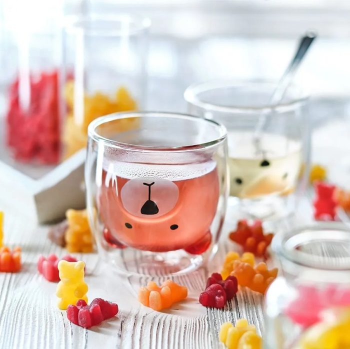 Flora Bonbončki v obliki medvedkov za pripravo čaja Tea bears,100g