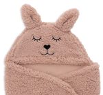 Jollein® Odeja za novorojenčke Bunny Boucle Wild Rose