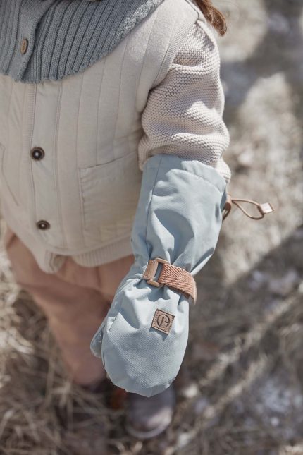 Elodie - Rokavičke Pebble Green (12-36 mesecev)