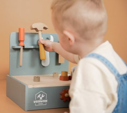 Little Dutch Mini otroška lesena delovna miza