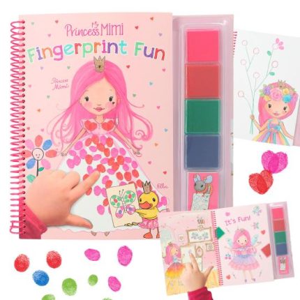 Princess Mimi Zabavno barvanje s prstki