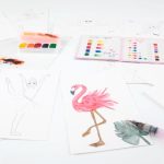 TOPModel Set vodenega barvanja BALLET