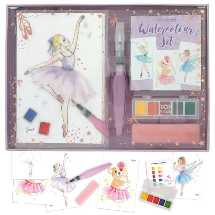 TOPModel Set vodenega barvanja BALLET