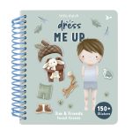 Forest Friends Dress Me Up Potovalna knjižica z nalepkami