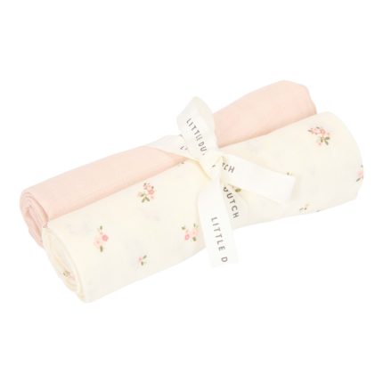 Little Dutch Komplet 2 tetra pleničk Fairy Floral & Blossom